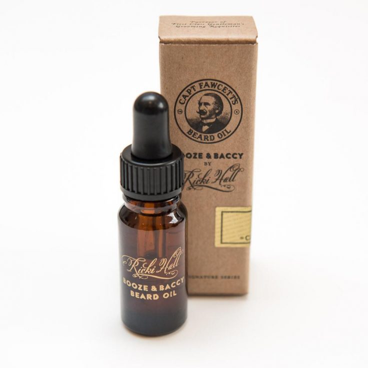 Ulje za bradu “Ricki Hall’s Booze & Baccy”, Captain Fawcett Beard Oil, 10ml