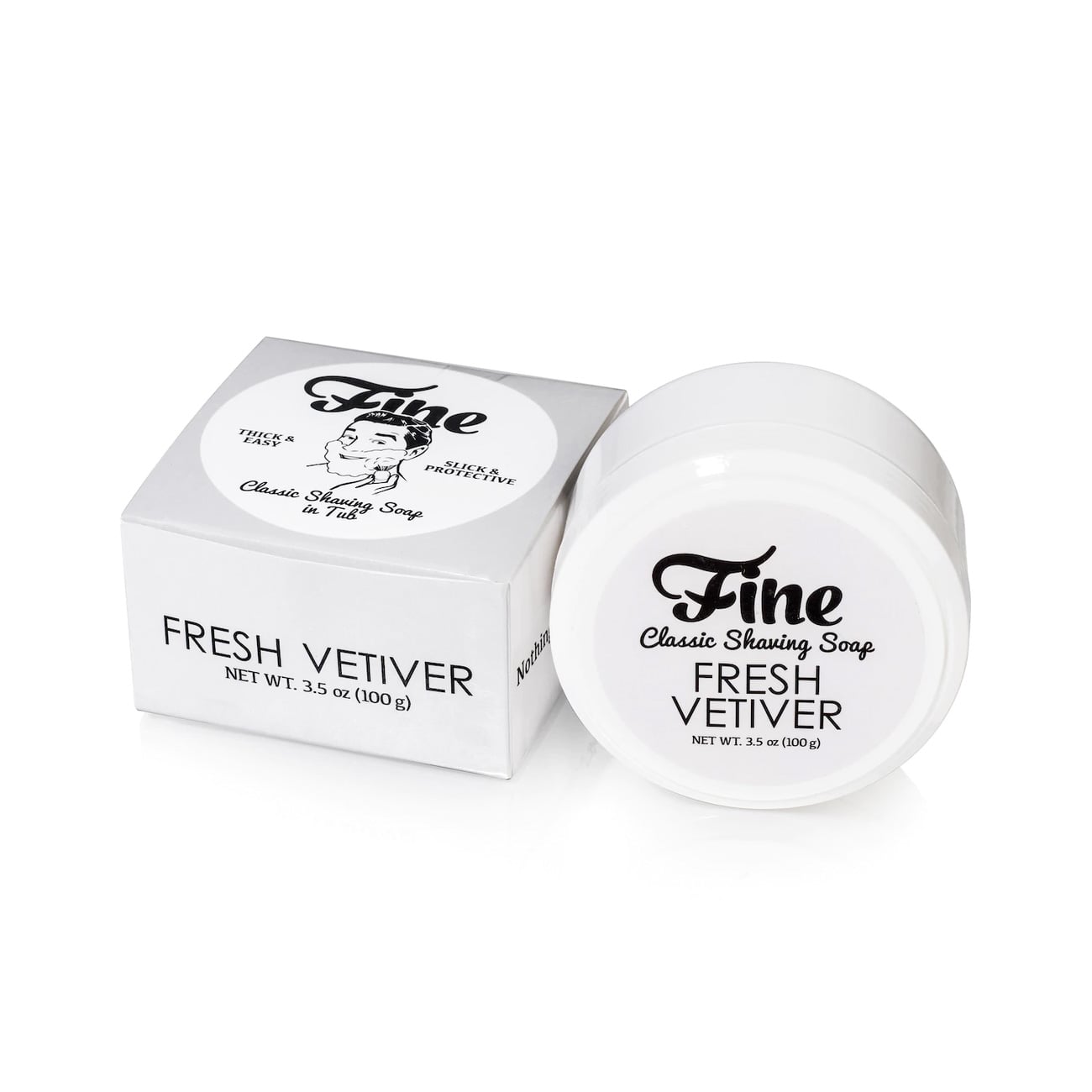 Sapun za brijanje "Fresh Vetiver", Fine, 100g