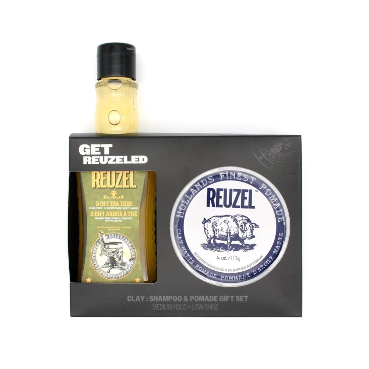 Clay: Shampoo & pomade gift set - Reuzel