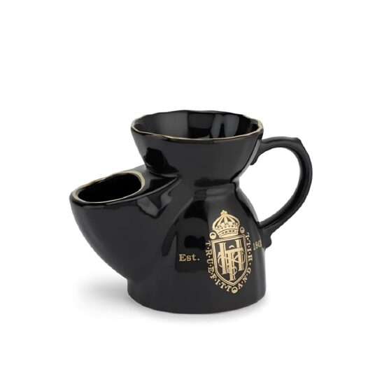 Black shaving mug, Truefitt & Hill