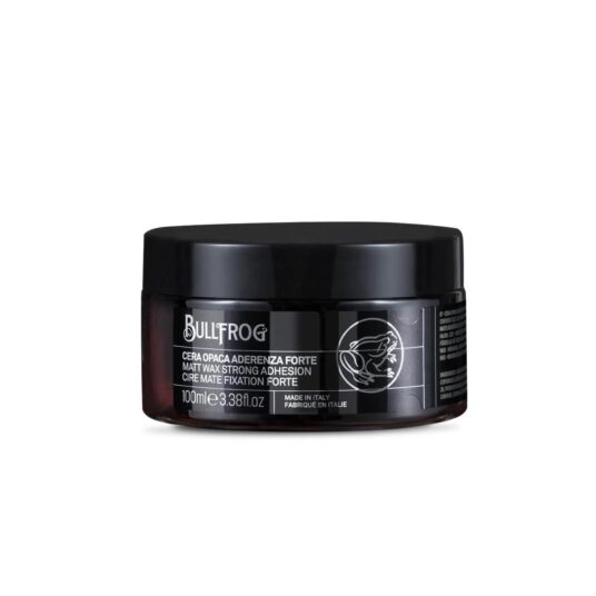 Matt hair wax for strong hold, Bullfrog, 100 ml
