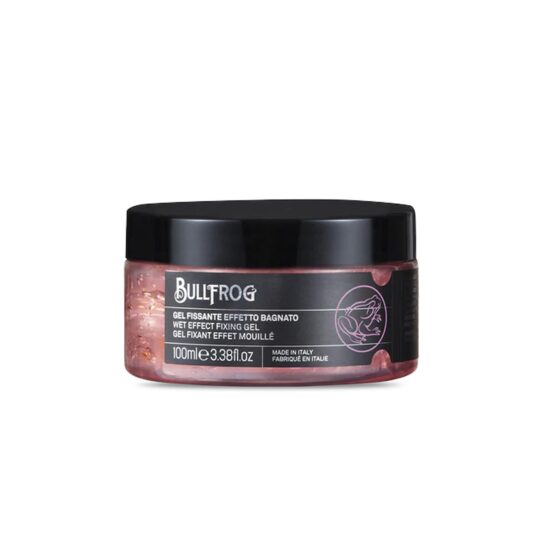 Hair gel with a "wet look" effect, Bullfrog, 100 ml